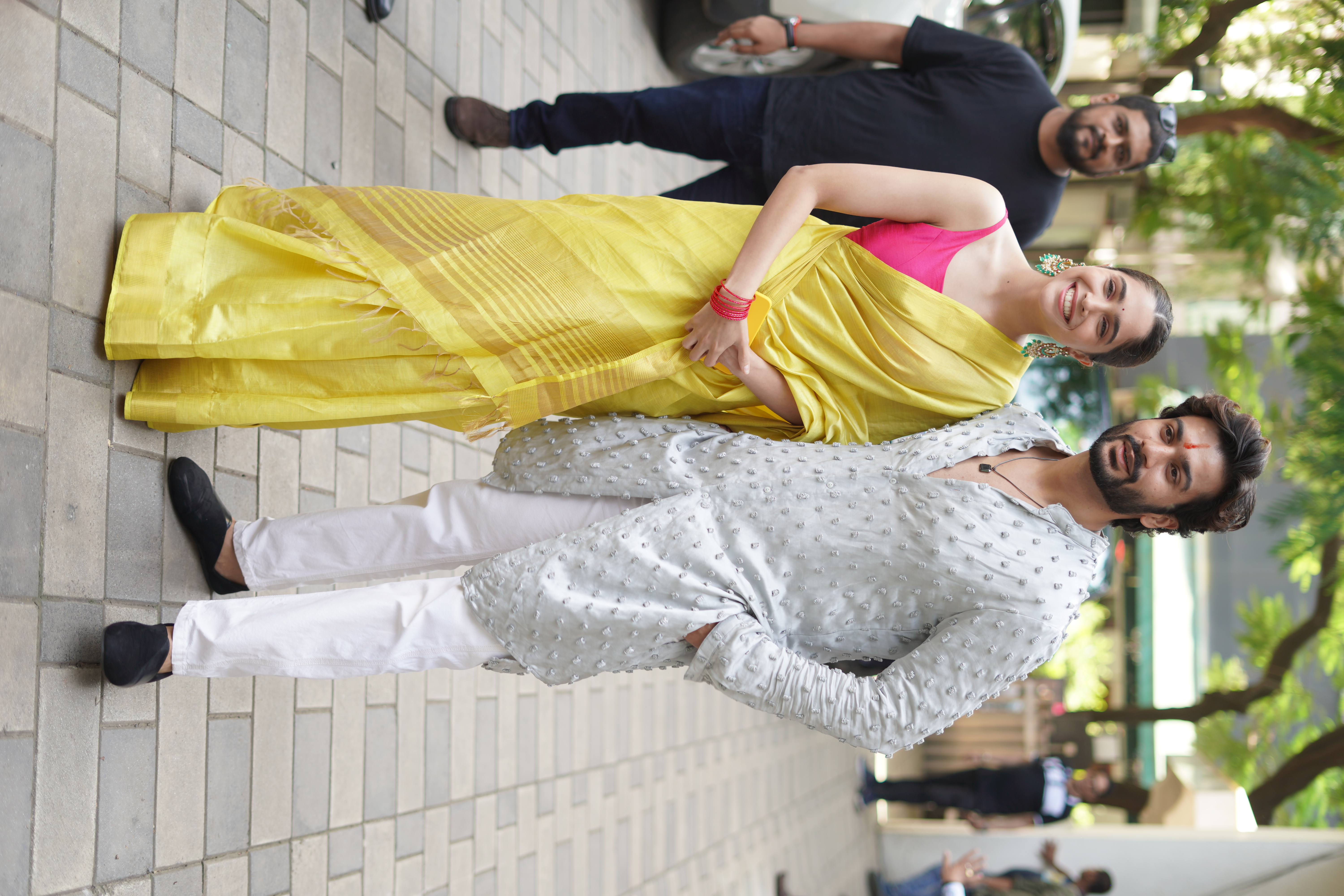 Sharvari Wagh and Sunny Kaushal